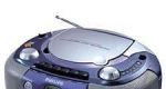 Phillips AZ1111 Portable radio cass rec + CD